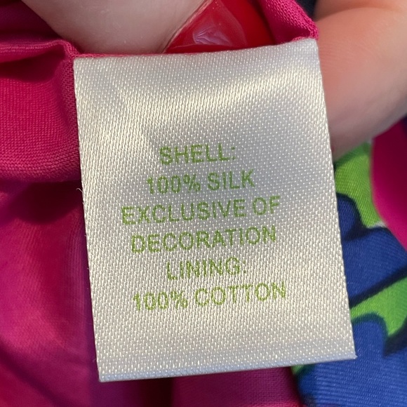 Lilly Pulitzer Silk Mini Dress size 8 - Picture 4 of 10